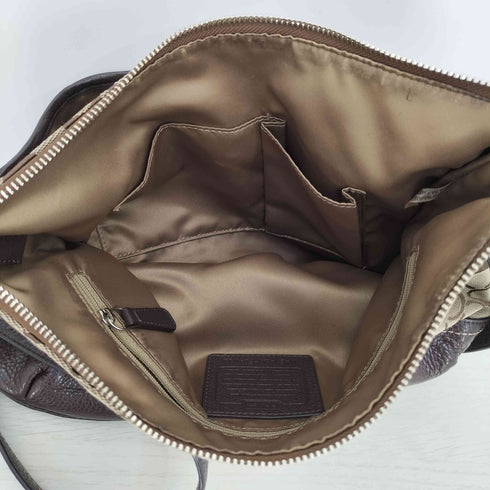 コーチ COACH パーク シグネチャー ノース サウス ダッフル レディース