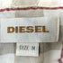 ディーゼル DIESEL ダメージ加工 ワッペンデザイン チェックシャツ Y2K メンズ import:M