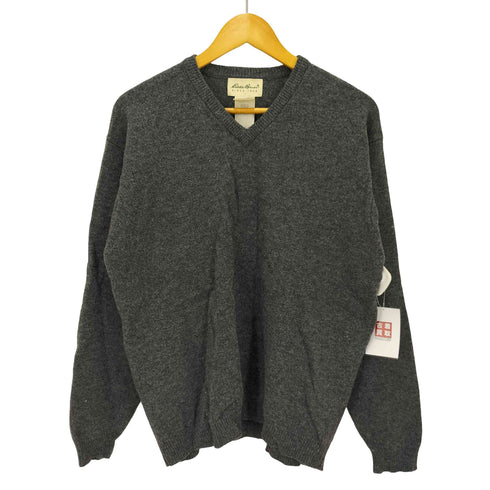 エディーバウアー Eddie Bauer Vネック ウールニット メンズ import:M