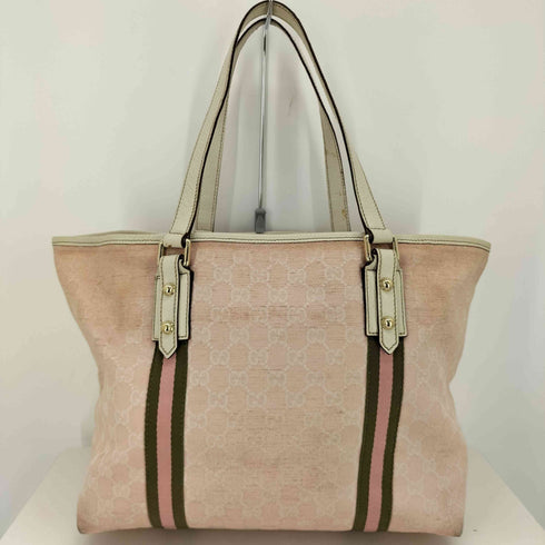 グッチ GUCCI GG柄 シェリーライン キャンバス トート バッグ レディース