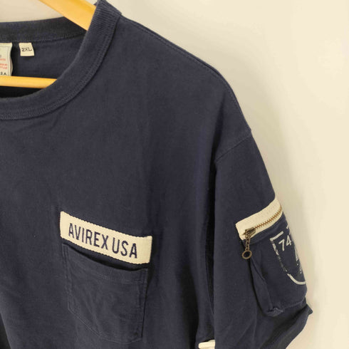 アヴィレックス AVIREX FATIGUE TEE ファティーグTシャツ ビッグザイス メンズ 2XL