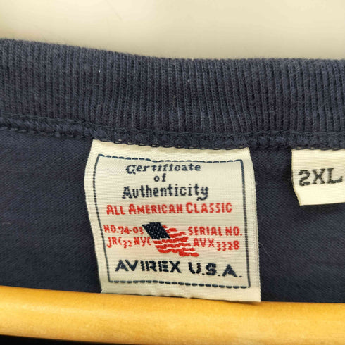 アヴィレックス AVIREX FATIGUE TEE ファティーグTシャツ ビッグザイス メンズ 2XL