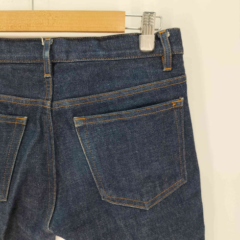 アーペーセー A.P.C. ボタンフライ テーパード デニムパンツ メンズ