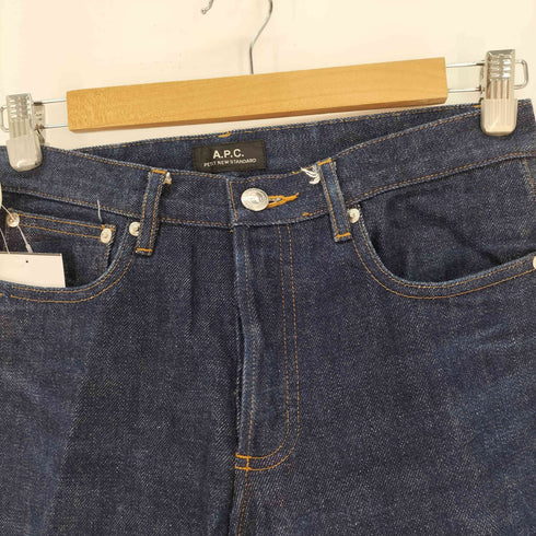 アーペーセー A.P.C. ボタンフライ テーパード デニムパンツ メンズ