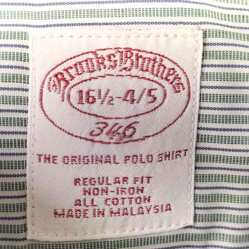 ブルックスブラザーズ 346 BROOKS BROTHERS マルチストライプ ボタンダウン シャツ メンズ 161/2-4/5