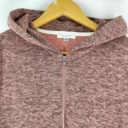 ビューティーアンドユースユナイテッドアローズ BEAUTY & YOUTH UNITED ARROWS ブリッツ インレイ ジップ パーカー メンズ JPN:M