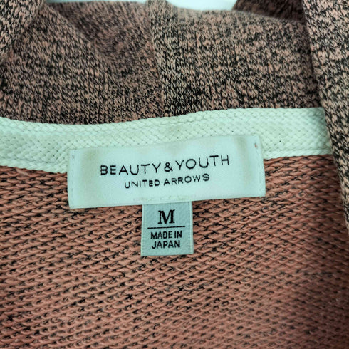 ビューティーアンドユースユナイテッドアローズ BEAUTY & YOUTH UNITED ARROWS ブリッツ インレイ ジップ パーカー メンズ JPN:M