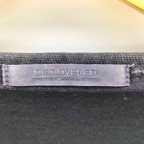 ディスカバード DISCOVERED 製品染め ボーダー サムホール クルーネック L/S Tシャツ Y2K メンズ JPN:2