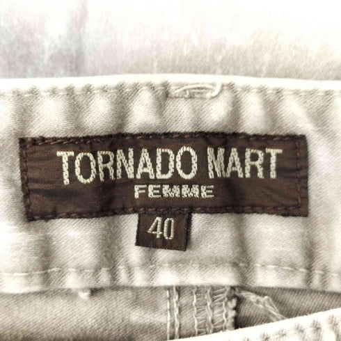 トルネードマートファム TORNADO MART FEMME スパイラルカット コーティング ブーツカット ジーンズ レディース JPN:40