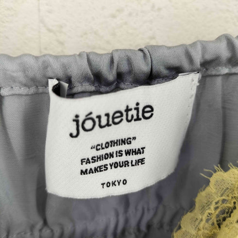 ジュエティ jouetie ドレープ フリル ランジェリー キャミ レディース M