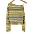 マウジー moussy RANDOM STRIPE SHOULDER ランダムストライプ オフ ショルダー トップス レディース FREE