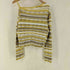 マウジー moussy RANDOM STRIPE SHOULDER ランダムストライプ オフ ショルダー トップス レディース FREE