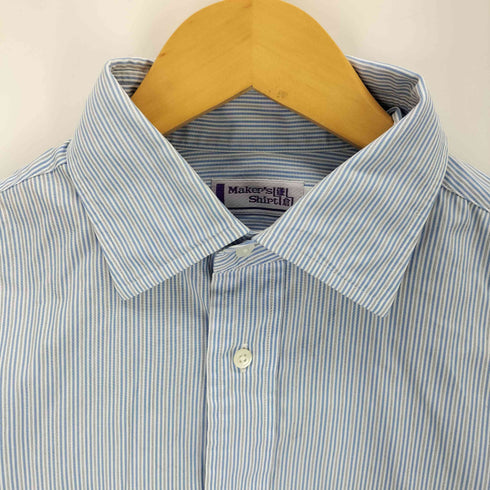 メーカーズシャツカマクラ Makers Shirt 鎌倉 ストライプ 長袖シャツ メンズ 40/82