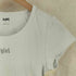 エックスガール X-girl WING S/S BABY TEE ウィング ショートスリーブ ベイビー Tシャツ レディース S