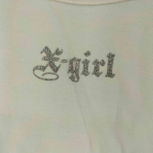 エックスガール X-girl WING S/S BABY TEE ウィング ショートスリーブ ベイビー Tシャツ レディース S