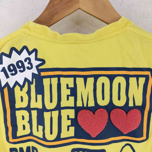 BLUE MOON BLUE ブルー ムーン ブルー 両面プリント 半袖 Tシャツ Y2K レディース FREE