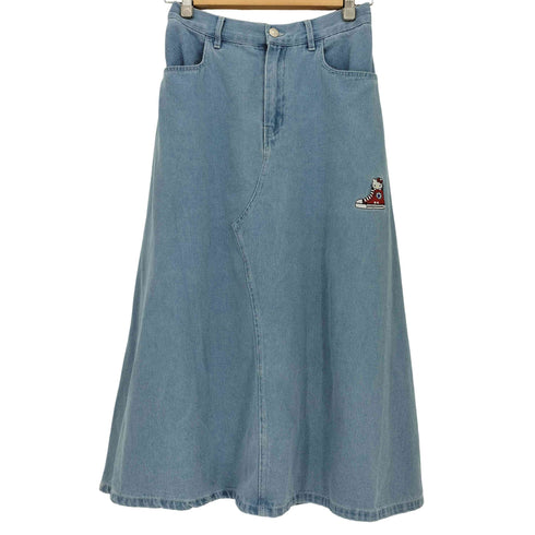 コンバース CONVERSE 26ss コラボ デニムスカート レディース JPN:M