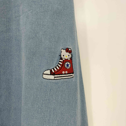 コンバース CONVERSE 26ss コラボ デニムスカート レディース JPN:M