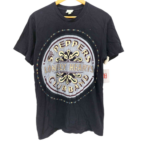 ザビートルズ THE BEATLES 00S フロント プリント S/S バンド Tシャツ バンT コピーライト2005 メンズ import:M