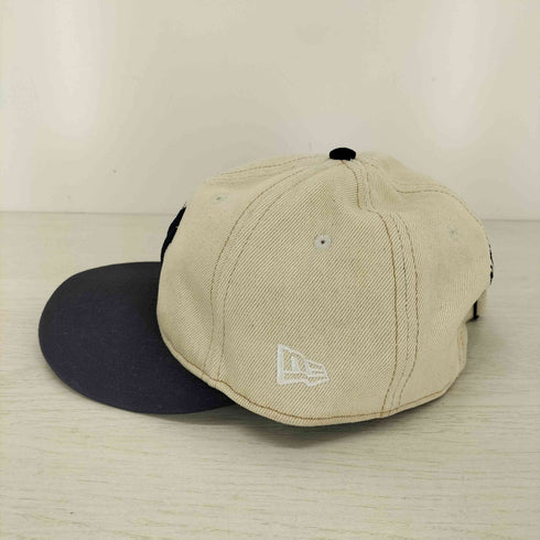 ニューエラ NEW ERA チームロゴ 刺繍 キャンバス 6パネル キャップ メンズ
