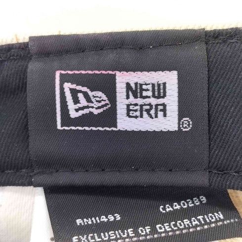 ニューエラ NEW ERA チームロゴ 刺繍 キャンバス 6パネル キャップ メンズ