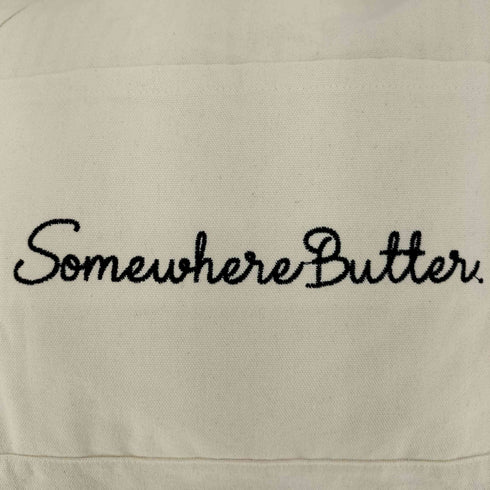 SOMEWHERE BUTTER 26ss Letter reversible bag レディース FREE