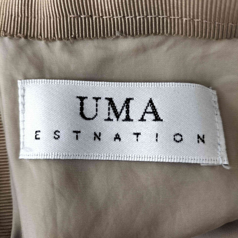 UMA ESTNATION サイドスリット ファー スカート レディース