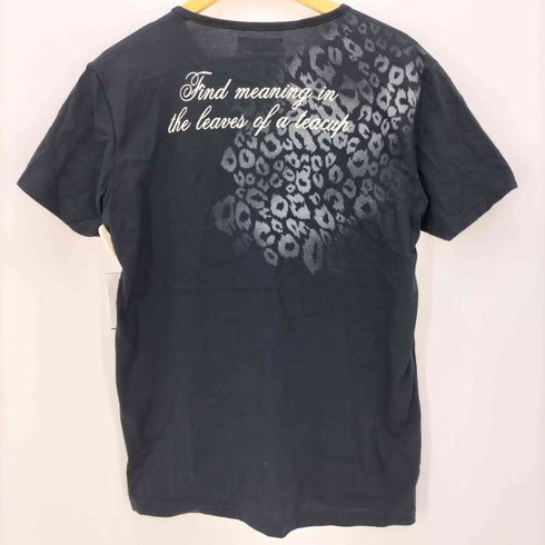SORRIDERE スカルプリント ラメ加工 S/S Tシャツ Y2K メンズ JPN:XL