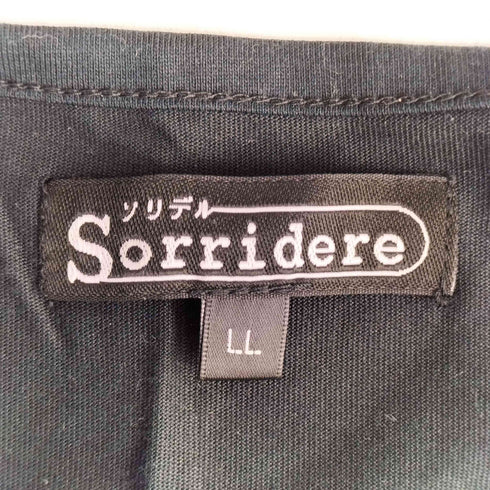 SORRIDERE スカルプリント ラメ加工 S/S Tシャツ Y2K メンズ JPN:XL