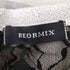 ReorMix 十字架 ラインストン レースドッキング 異素材切替 長袖Tシャツ レディース JPN:M