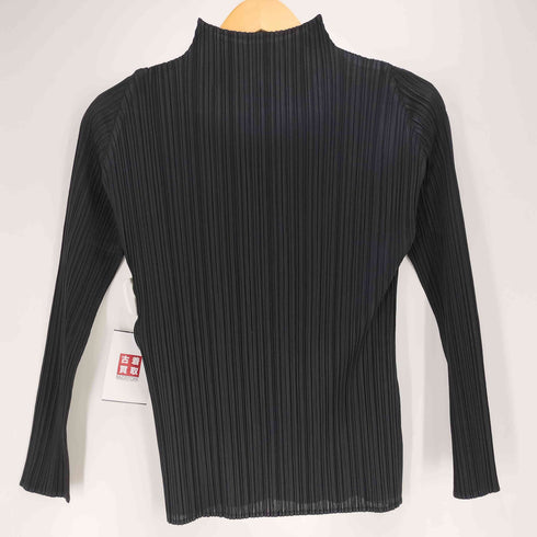 プリーツプリーズイッセイミヤケ PLEATS PLEASE ISSEY MIYAKE ボトルネック プリーツ L/S 長袖 カットソー レディース JPN:3