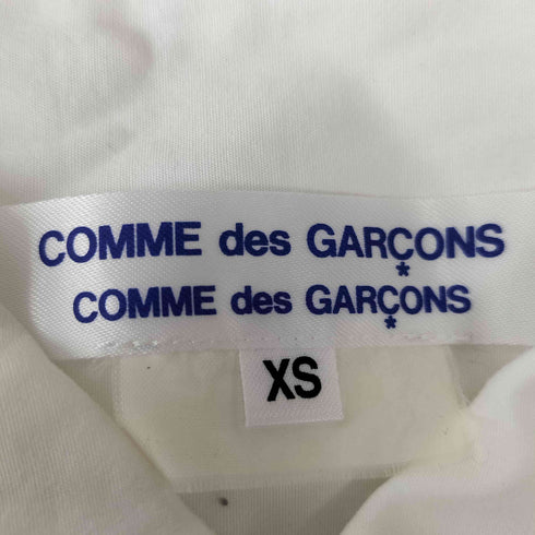 コムデギャルソンコムデギャルソン COMME des GARCONS COMME des GARCONS AD2014 丸襟 ラウンドカラー コットン 長袖 シャツ レディース JPN:XS