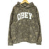 オベイ OBEY COLLEGIATE PULLOVER HOOD リアルツリー プルオーバー パーカー メンズ M