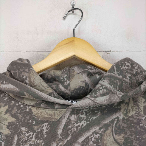 オベイ OBEY COLLEGIATE PULLOVER HOOD リアルツリー プルオーバー パーカー メンズ M