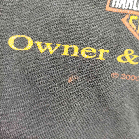 ハーレーダビッドソン HARLEY-DAVIDSON 00s 2000年 HIGHLY CONTAGIOUS タンクトップ メンズ