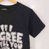 アンビル Anvil 90s USA製 袖シングルステッチ IF AGREE WILL YOU SHUT UP クルーネック 半袖 Tシャツ メンズ JPN:L