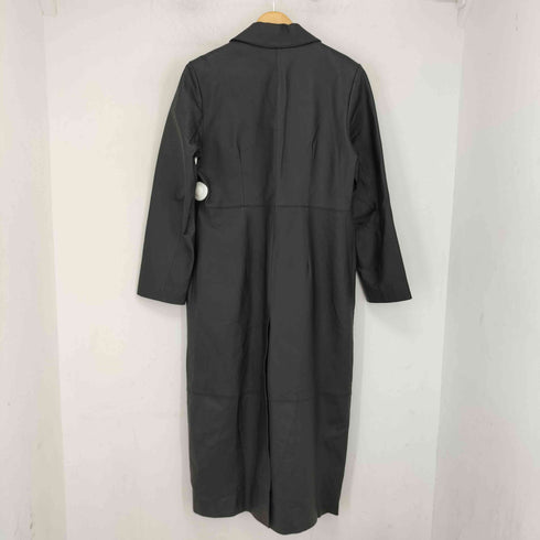 NEWPORT NEWS 本革 ロングレザーコート メンズ import:M