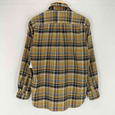 フォックスファイヤー foxfire 90s- ジップ ポケット チェック 長袖 ネルシャツ メンズ M