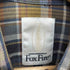 フォックスファイヤー foxfire 90s- ジップ ポケット チェック 長袖 ネルシャツ メンズ M