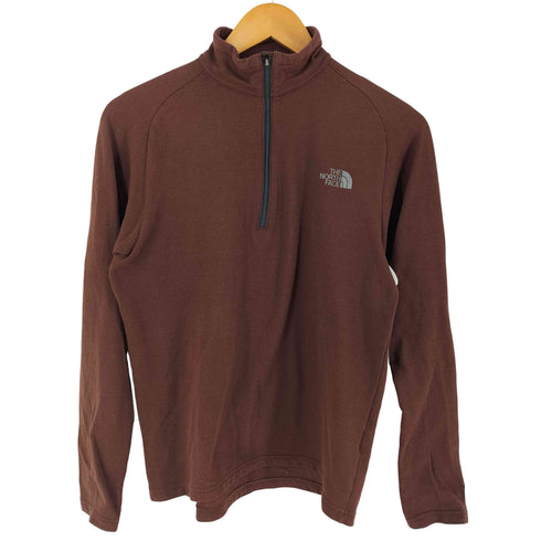 ザノースフェイス THE NORTH FACE L/S DACRON DQ GRID ZIPUP ロングスリーブ ダクロン ハーフジップアップ メンズ M