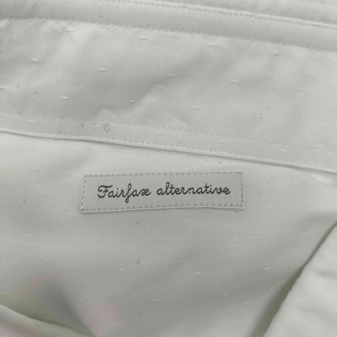 フェアファクス FAIRFAX エンボス コットン 長袖 シャツ メンズ JPN:1