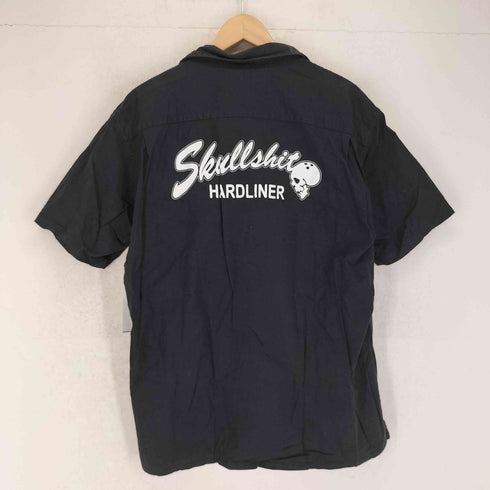 スカルシット SKULLSHIT ショートスリーブ オープンカラーシャツ メンズ JPN:L