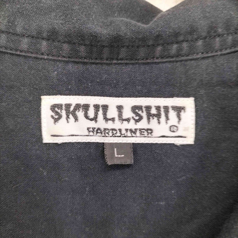 スカルシット SKULLSHIT ショートスリーブ オープンカラーシャツ メンズ JPN:L