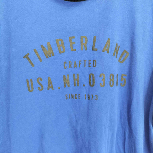 ティンバーランド Timberland ロゴプリントリンガーTシャツ メンズ JPN:L