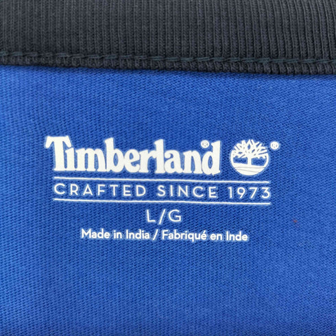 ティンバーランド Timberland ロゴプリントリンガーTシャツ メンズ JPN:L