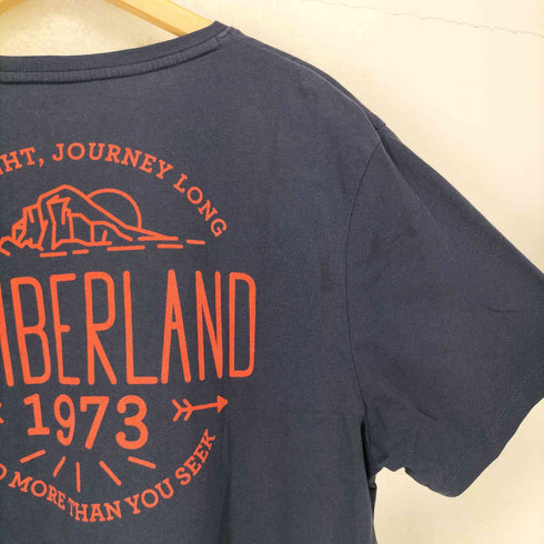 ティンバーランド Timberland 両面ロゴプリントTシャツ メンズ JPN:L