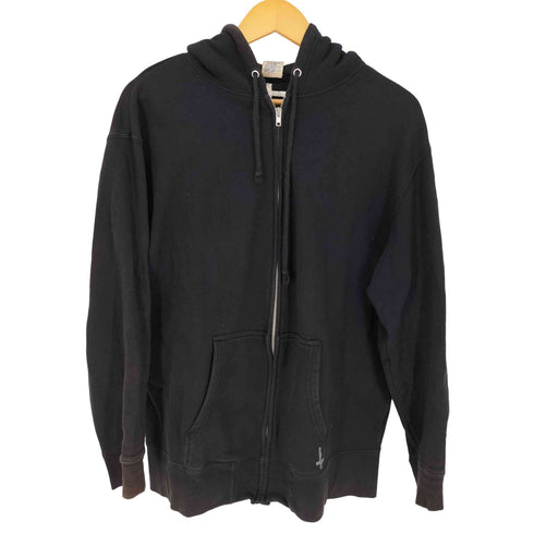 バッククロスプリント ジップパーカー メンズ JPN:XL