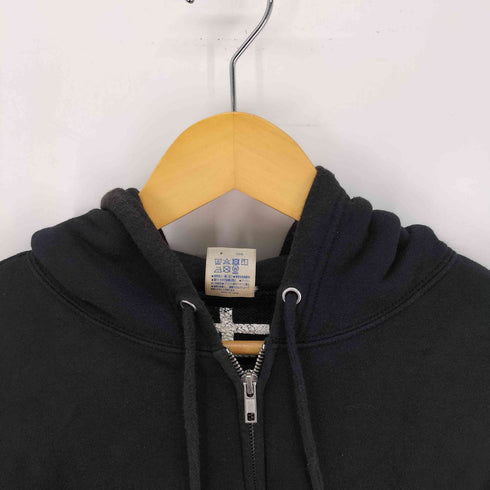 バッククロスプリント ジップパーカー メンズ JPN:XL