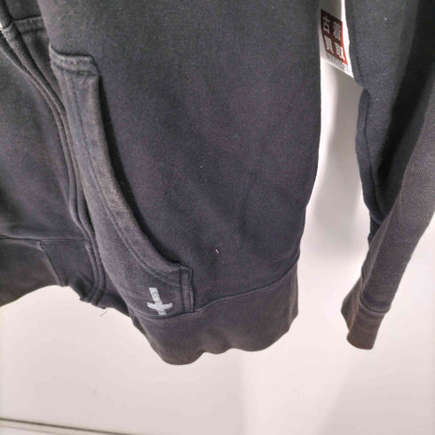 バッククロスプリント ジップパーカー メンズ JPN:XL