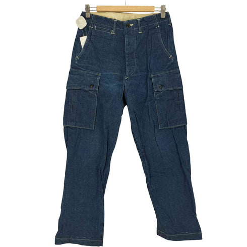 オアスロウ orSlow ボタンフライ デニム カーゴ パンツ メンズ JPN:XS